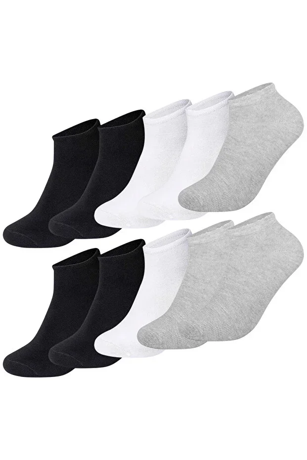 Unisex 10-Pack Box Bamboo Premium Seamless Men - Sneaker Socks
