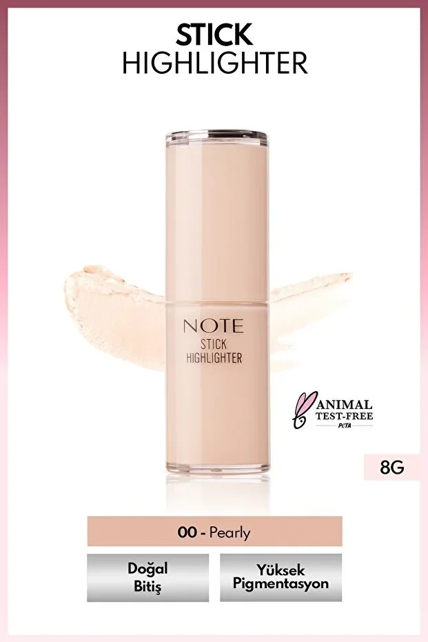 Stick Highlighter Moisturizing Soft Stick Highlighter - 00 Pearly