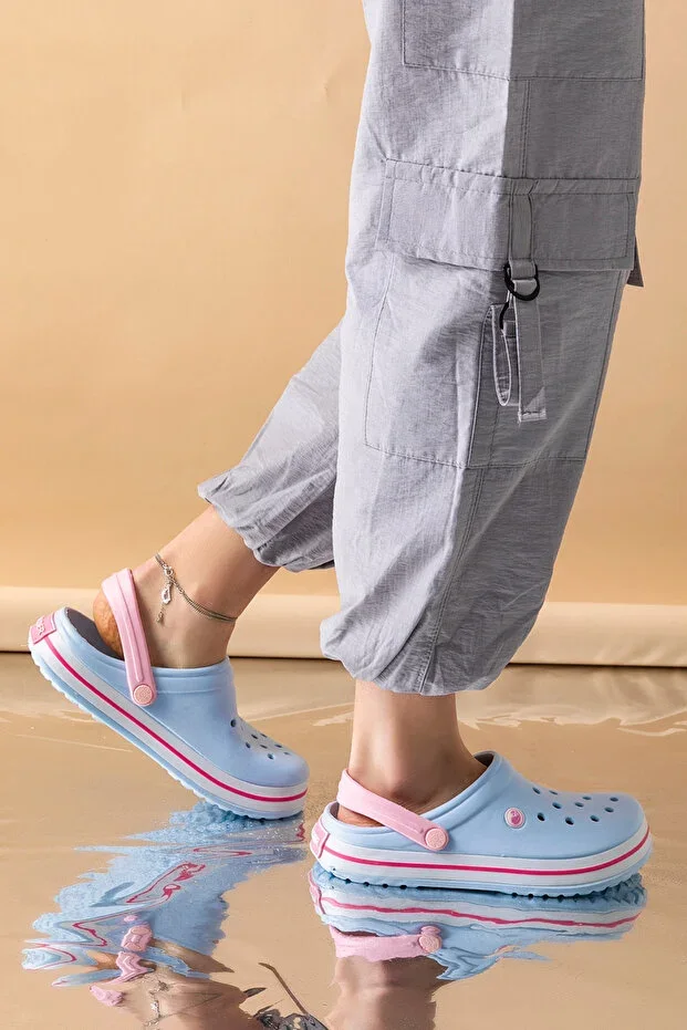 Women's Eva Non-Slip Sole Daily Beach Sea Pool Bathroom Home Hospital Chef Nurse Doctor Slippers