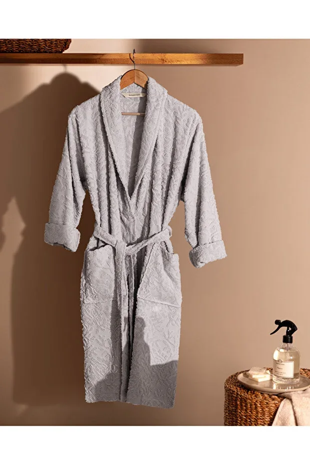 Roesia Şalyaka Women's 100% Cotton Bathrobe