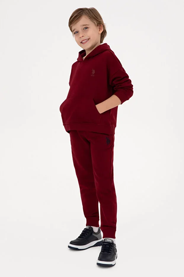 Boys' Burgundy Sweatpants 50314026-VR014