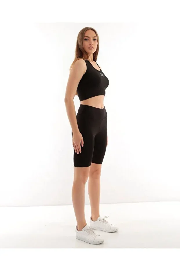 lzv WOMEN'S DIVER FABRIC HIGH WAIST Biker SHORTS TIGHTS