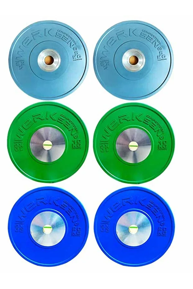 Crossfıt Competition Bumper Plate Set 70 Kg