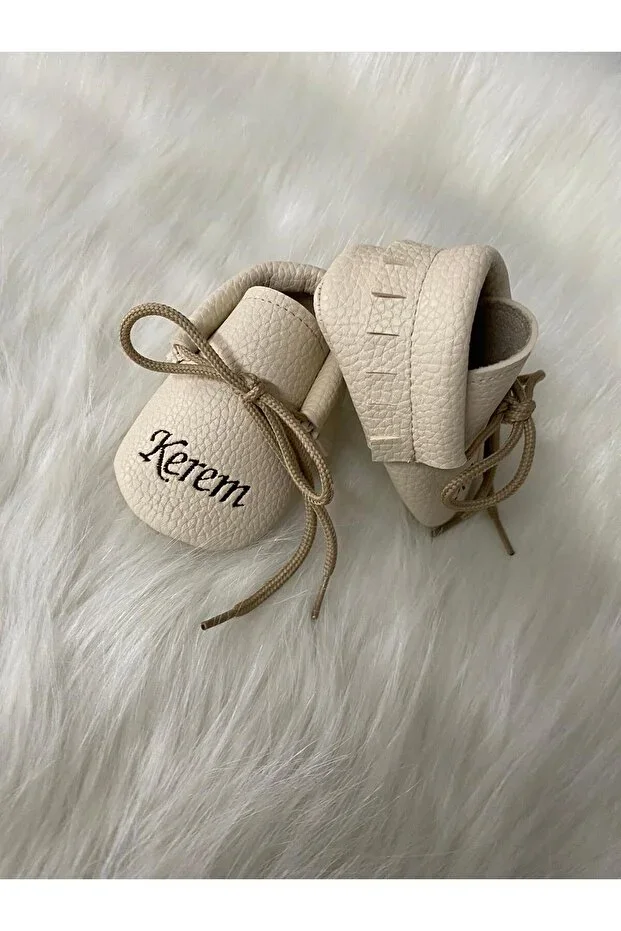 Baby Moccasins With Name