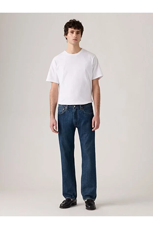 555™ Relaxed Straight Men's Jean Pants - Check The Score