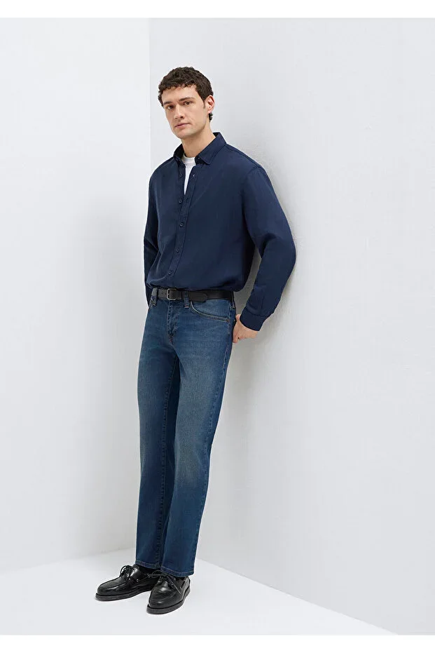 Martin Indigo Blue Jean Pants 88378A3874