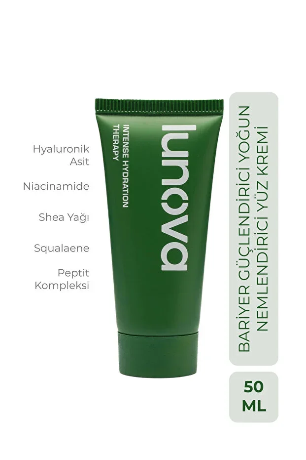 Moisturizing and Barrier Repairing Water-Based Face Cream 50 ml | Peptide, Hyaluronic Acid, Niacinamide