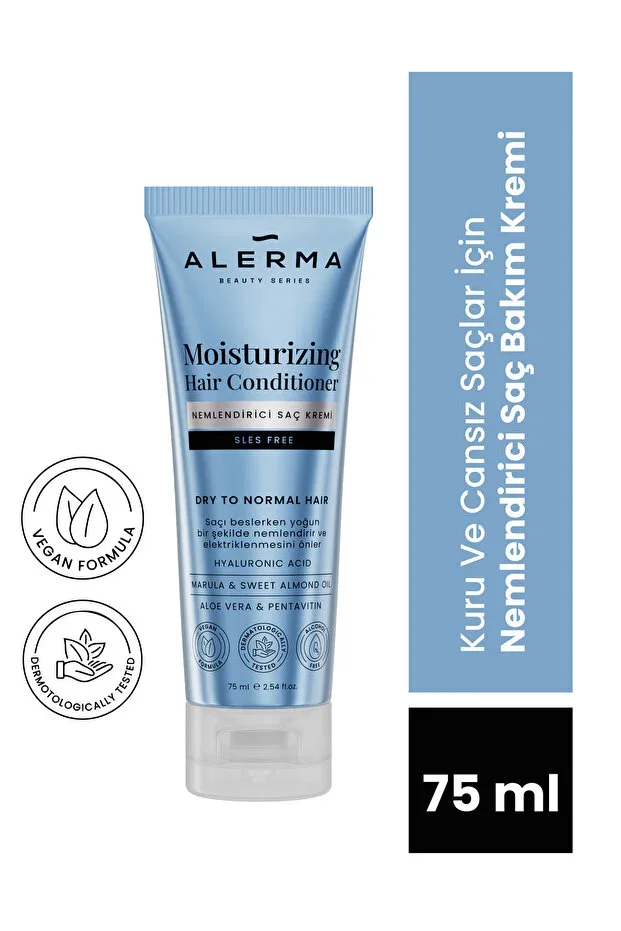 Sulfate-Free Travel Size Conditioner for Dry and Lifeless Hair 75 ml