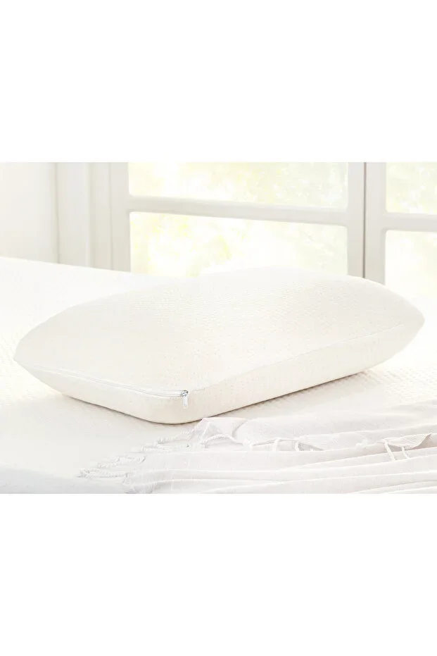Darrel Visco Tombul Pillow - White - 40x60 cm