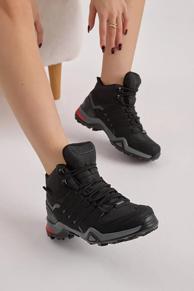 Unisex Black Smoke Trekking Boots Tb242