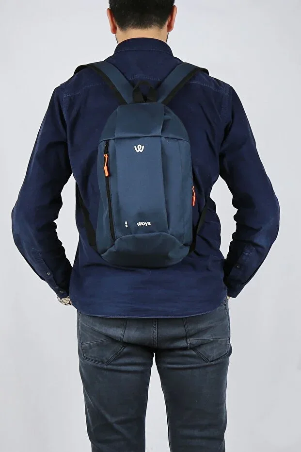 Navy Blue Mini Backpack | Daily Use & Hiking | 10 Litre | Unisex