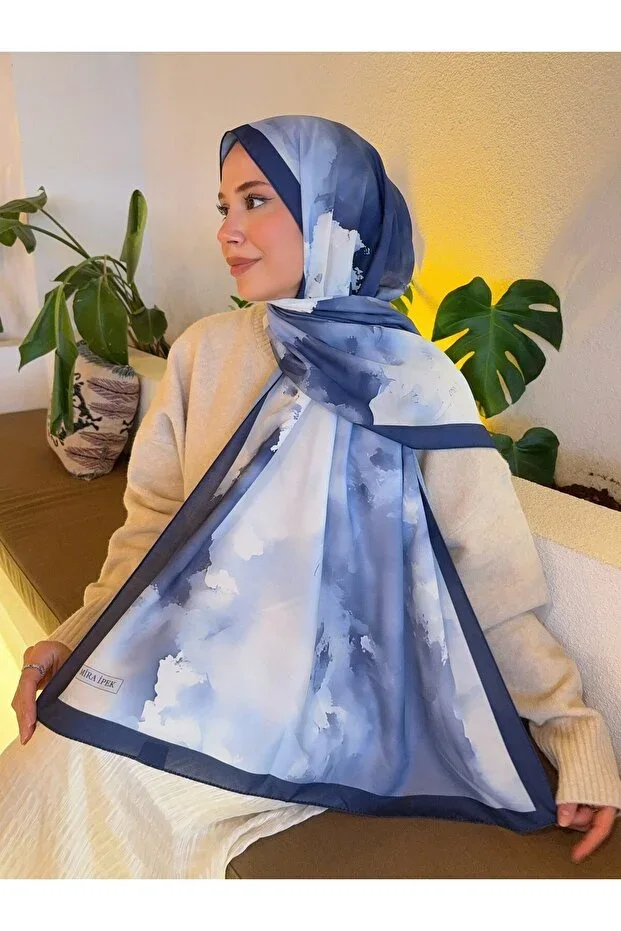Patterned Cotton Soft Shawl Inspiration Series Gradient Shawl ps137