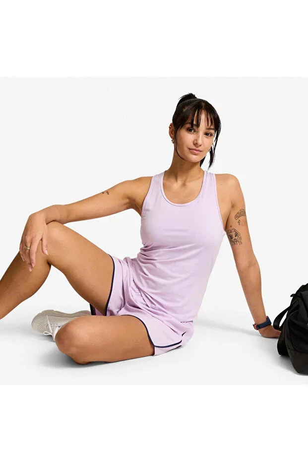 Domyos Women's Sports Tank Top - Fitness Cardio - Purple/Lilac