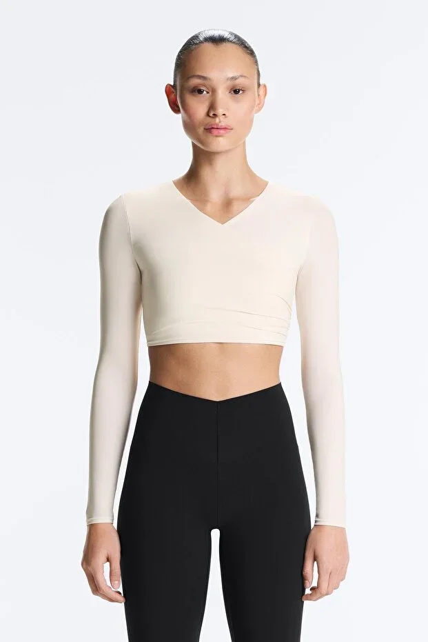 Oysho Light Touch long-sleeved T-shirt