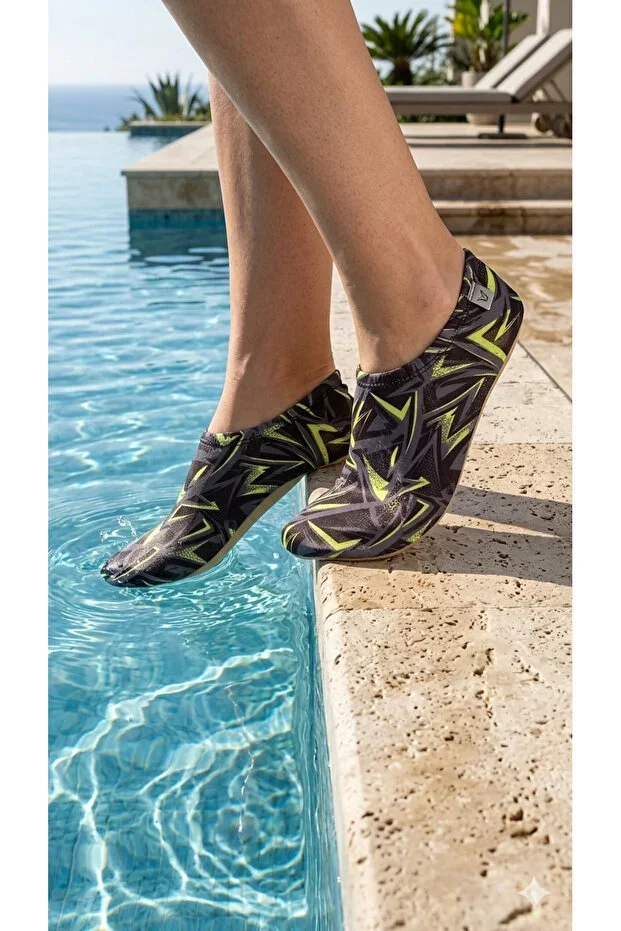 Non-Slip Sole Pool Sea Shoes Booties Unisex