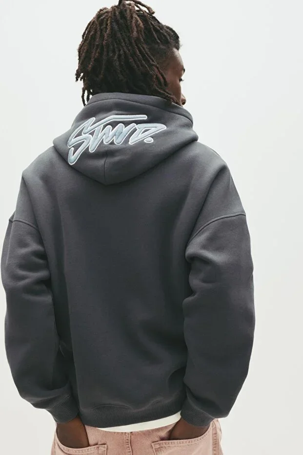 STWD Embroidered Hoodie Sweatshirt