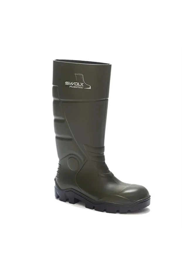 Khaki Rain Boots Waterproof Non-slip Sole