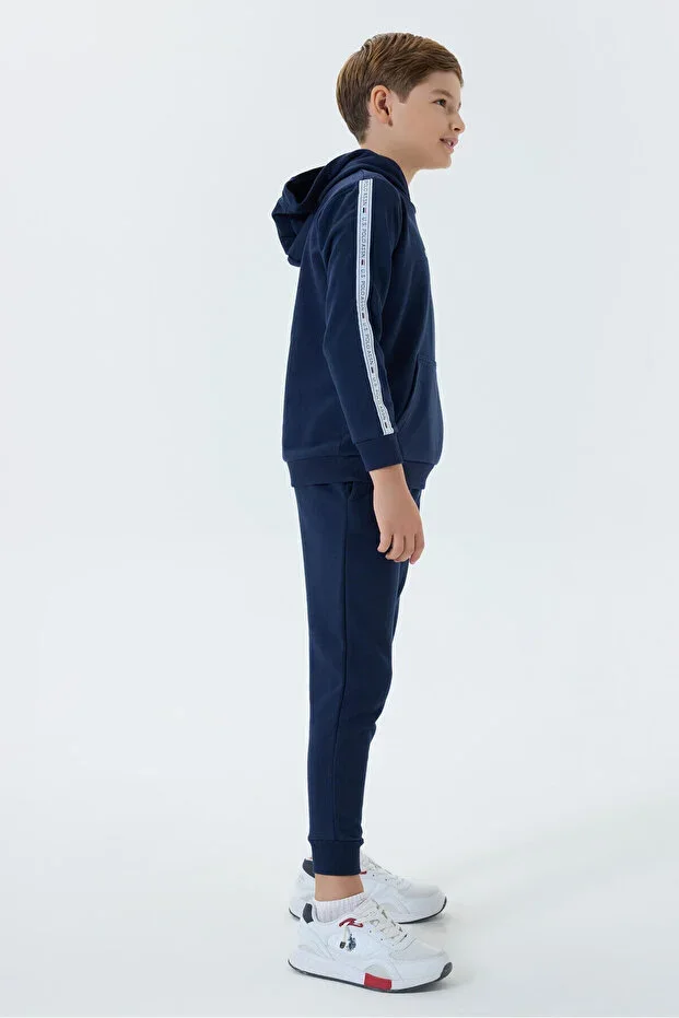 Beautiful Bordo Boys' Tracksuit Set