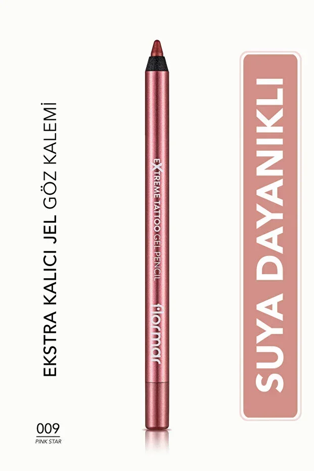 Shimmering Long-Lasting Eye Pencil (ORANGE) - Extreme Tattoo Gel Pencil - 008 Orange Pop - 8682536041157