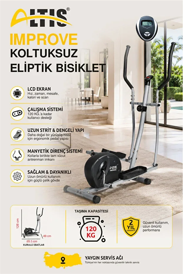 ALTIS IMPROVE Elliptical Bike Seatless