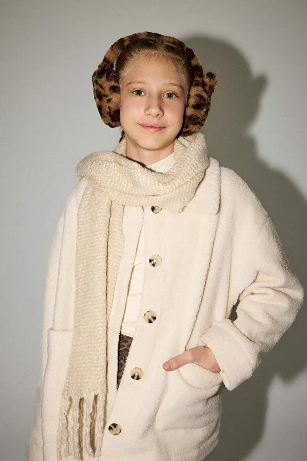 Woven Scarf Girls F4189A825WN