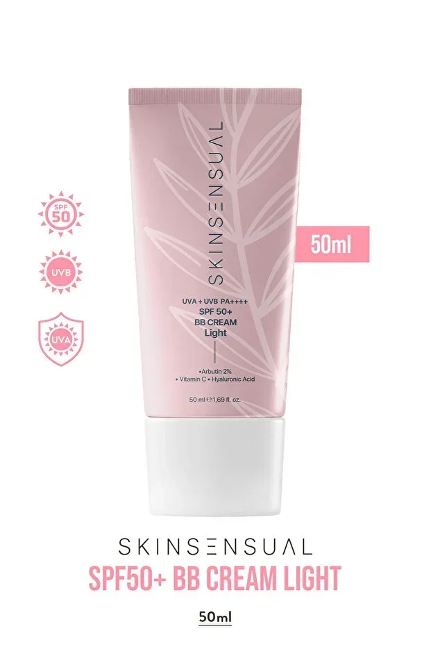 SPF50+ PA++++ Concealer BB Cream Light 50 ml | Anti-Spot, Bright Skin Appearance | UVA+UVB Protection
