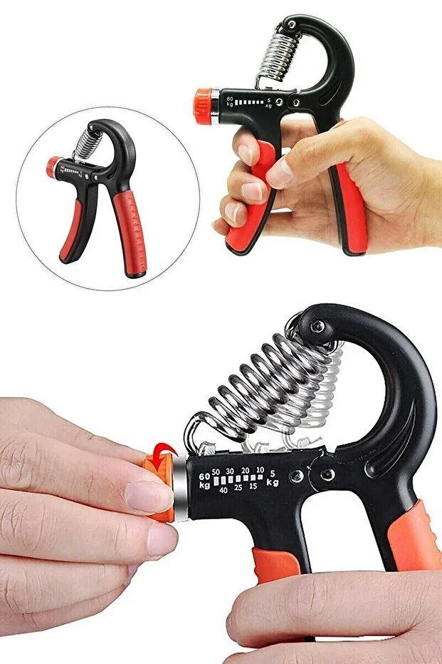 Adjustable Hand Wrist Forearm Strengthener Exercise Tool 5 - 60 kg Adjustable Hand Gripper