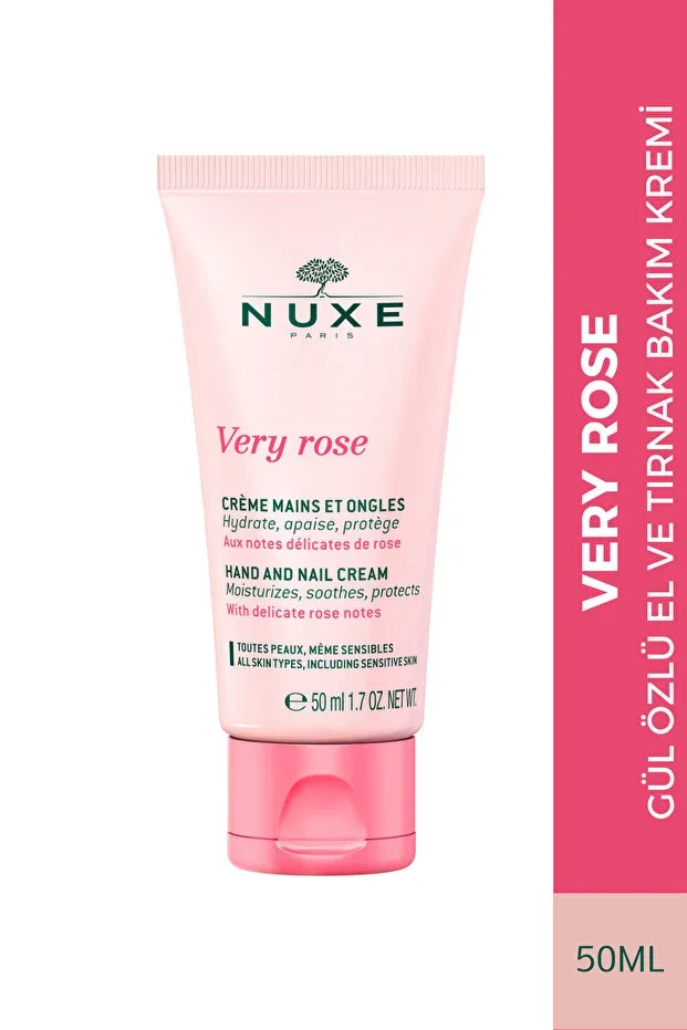 Rose Oil Extract Hand and Nail Cream