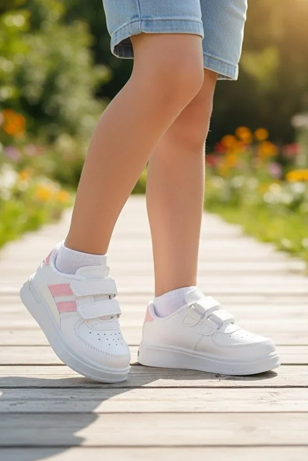 Anatomical Memory Foam Light Comfortable Girl Light-Up Baby Children Sneaker Sports Shoes