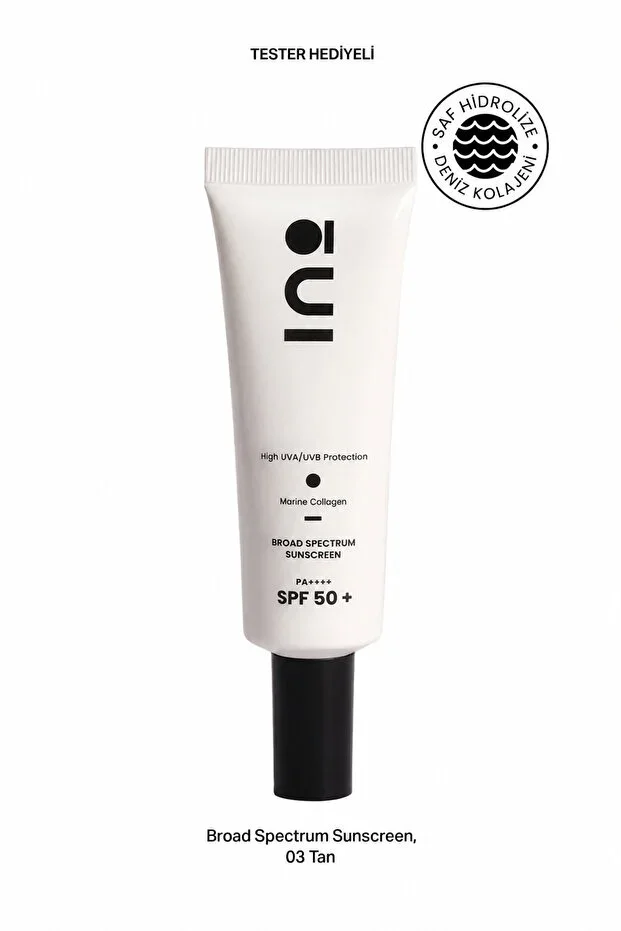 inobeauty Moisturizing Sunscreen SPF+50 03 TAN Skin Tone Equalizer (Pure Collagen)