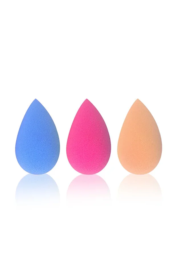 3-Piece Colored Makeup Sponge 8680923306469