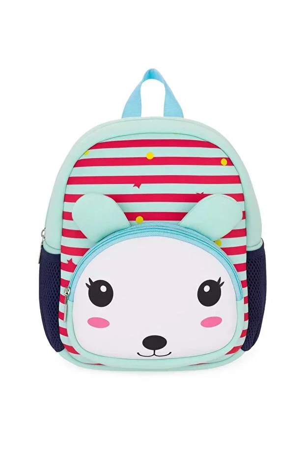 Small Size Rabbit Pattern 0-4 Years Kindergarten Nursery Children School / Backpack (21*25*11 cm)