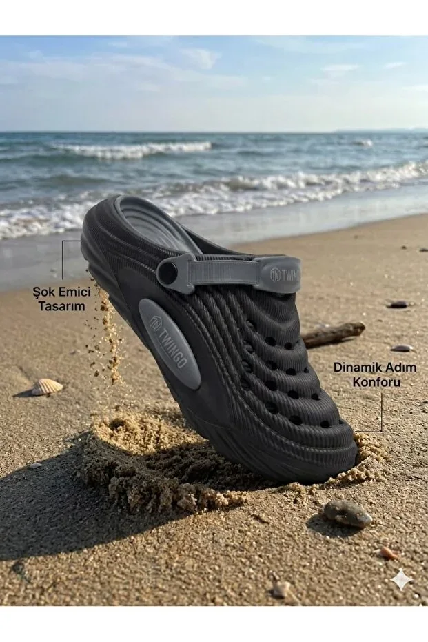 Ayakx Spor Cross Terlik Sandalet Twingo Daily Comfortable Sea Beach Garden Pool Chef Doctor Street Slipper