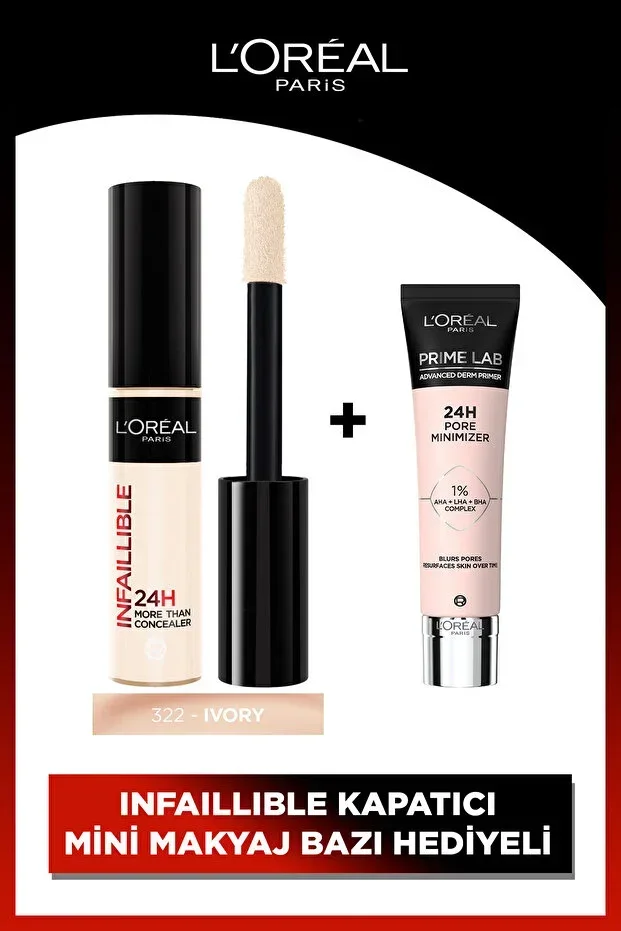 Infailliable 322 All Over Concealer & Prime Lab Mini Primer