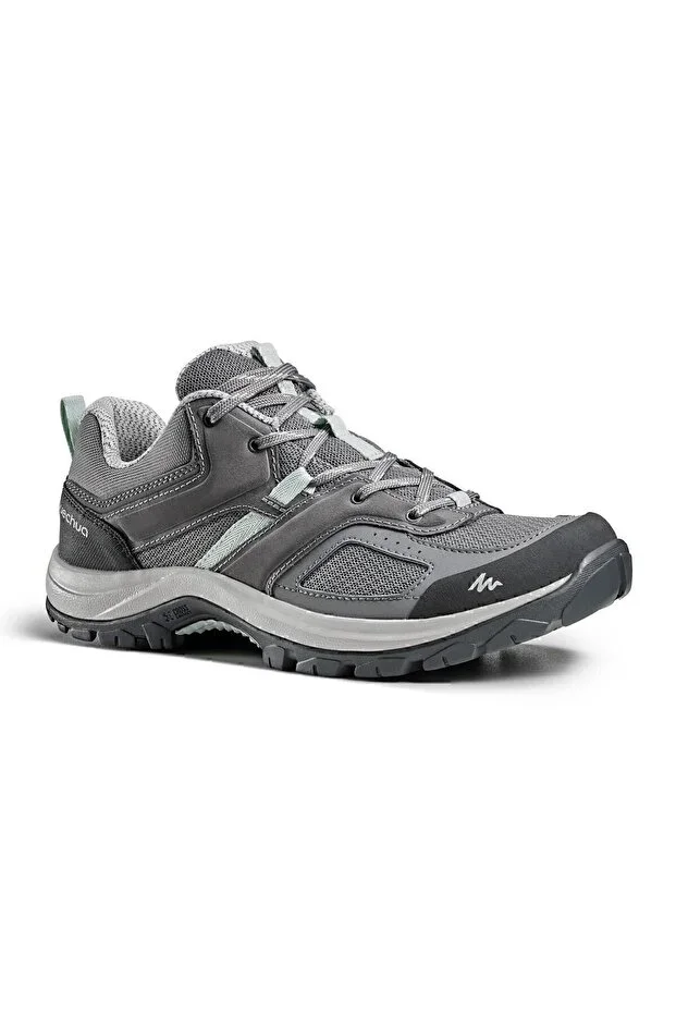 Women's Outdoor Shoes Grey Green Mh100