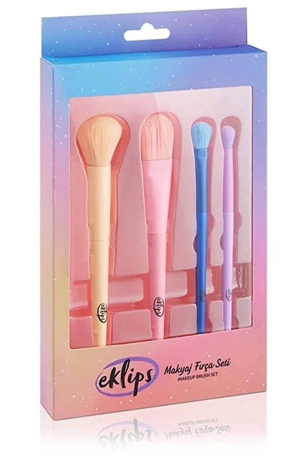 Colored Makeup Brush Set