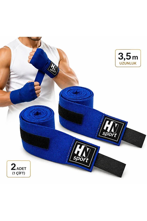 Hand Bandage 3.5 m X 2 Pcs Elastic Boxing Bandage, Kick Boxing, Muay Thai, Wushu Sanda, Fitness, Crossfit
