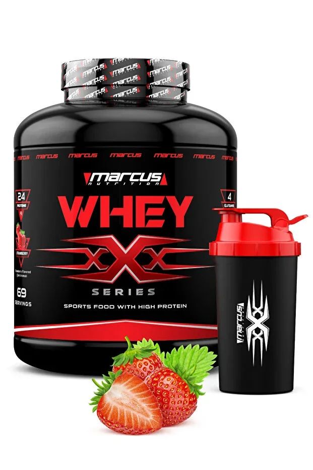 Marcus Whey Protein Powder X Series 2.277 G (STRAWBERRY FLAVORED)