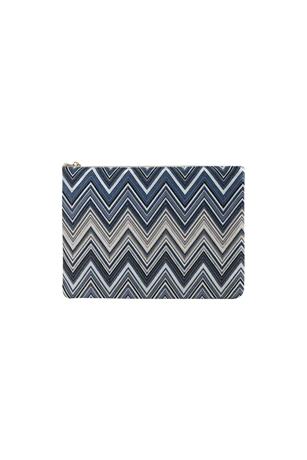 Zigzag Clutch Bag