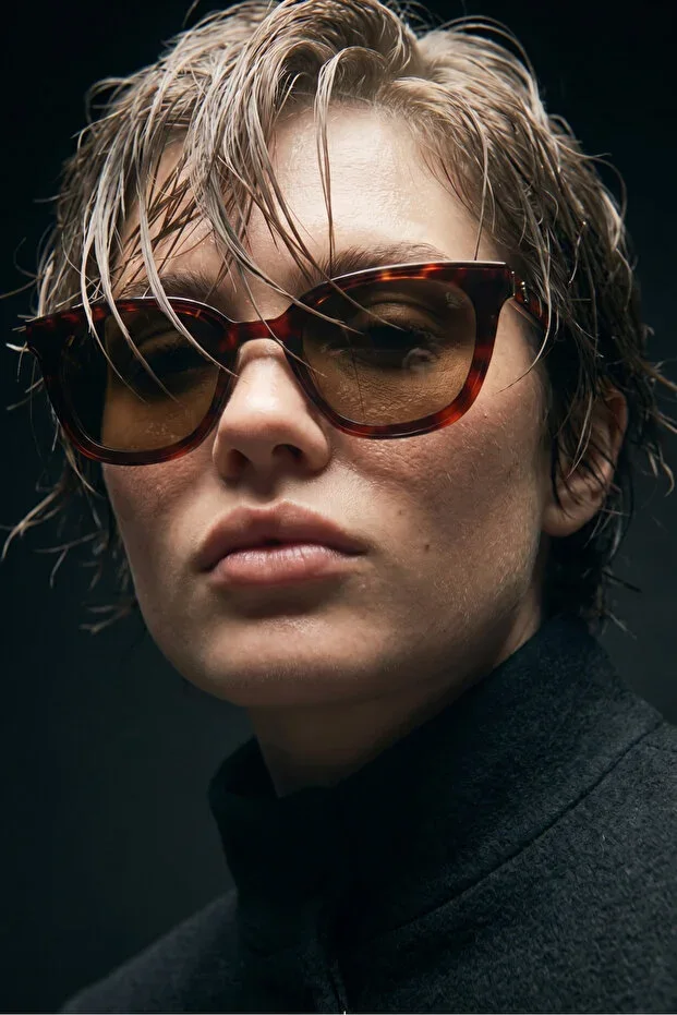 Wexa Leopard Brown Sunglasses