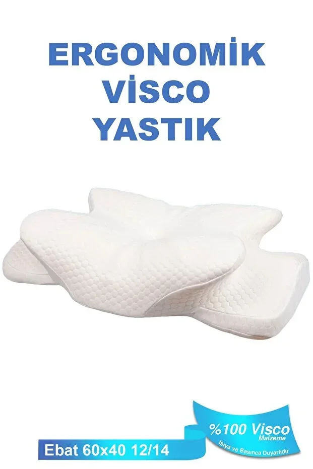 Viscoday Orthopedic Visco Pillow Neck Hernia Neck Pain Supportive Beauty Pillow Royalrelax