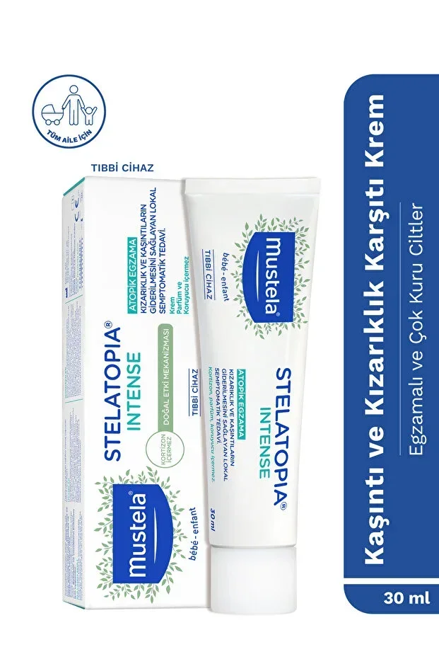 Stelatopia Intense Redness and Itch Relief Cream 30 ml