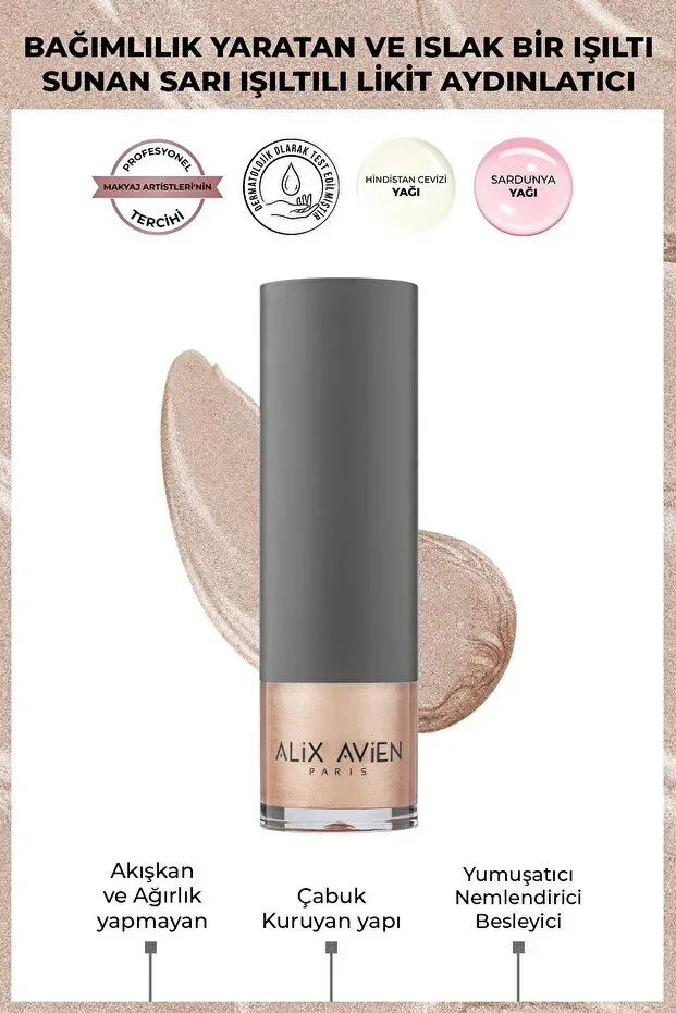 Pink Shimmer Liquid Highlighter - Liquid Highlighter 101 For Face & Body - 30 ml