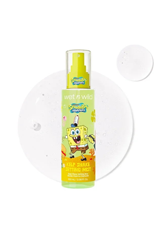 Sponge Bob Kelp Shake Setting Mist-Makeup Setting Spray-100 ML