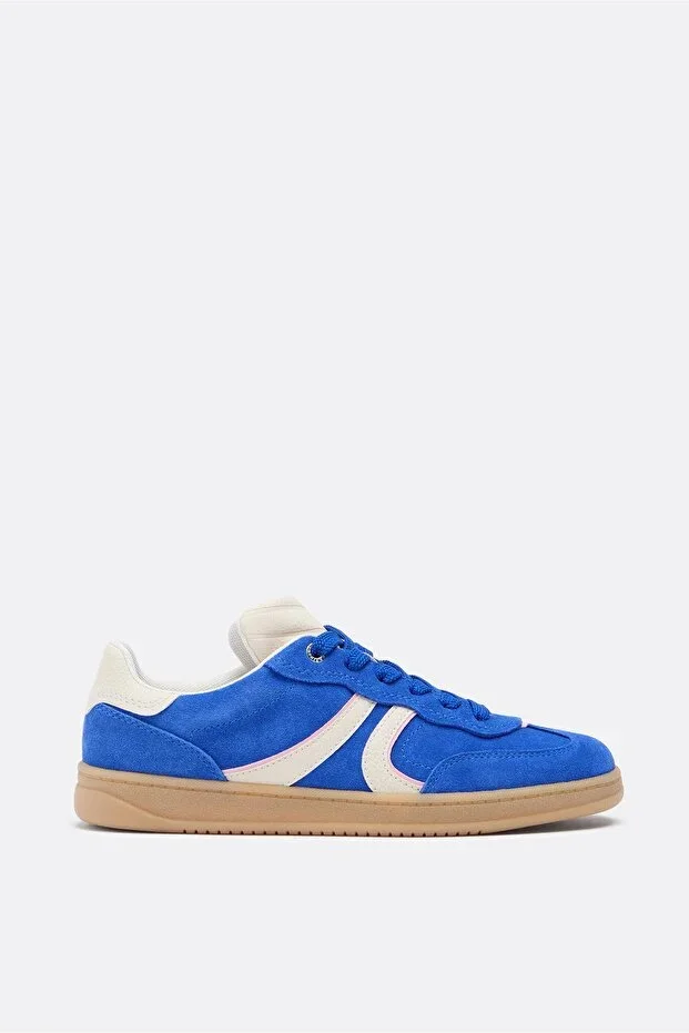 Daily leather sneakers