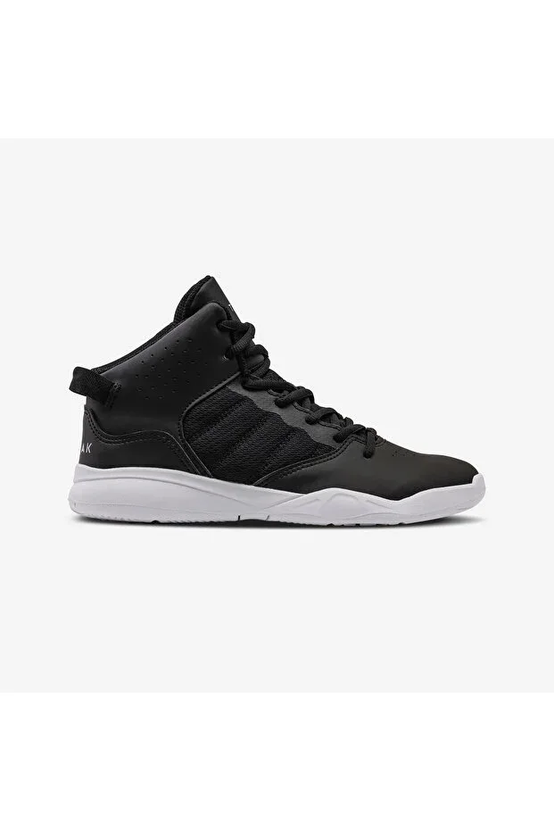 Tarmak Kids' Basketball Shoes - Black - Ss100
