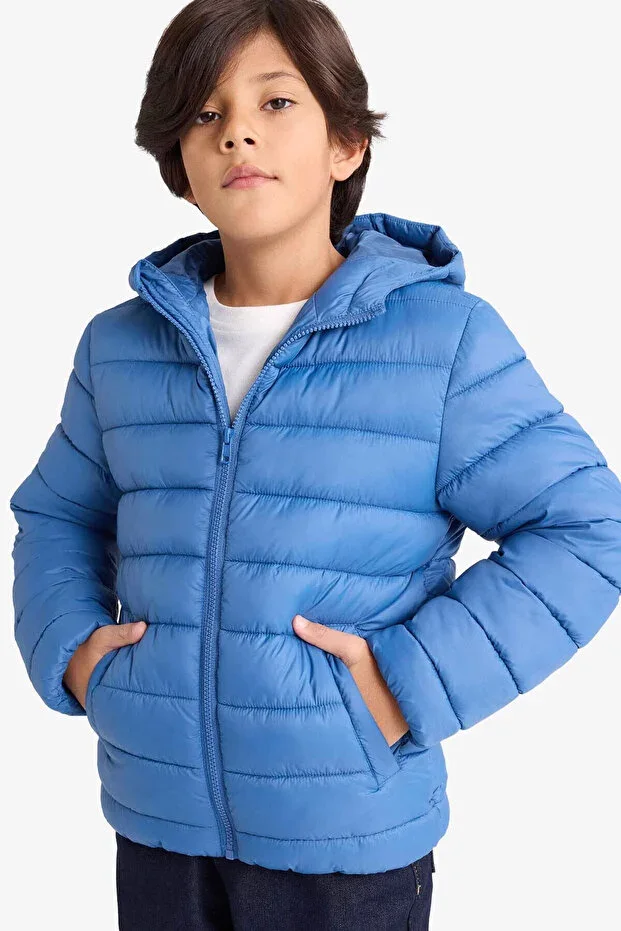 Water Repellent Hooded Jacket Boys D5899A826SP
