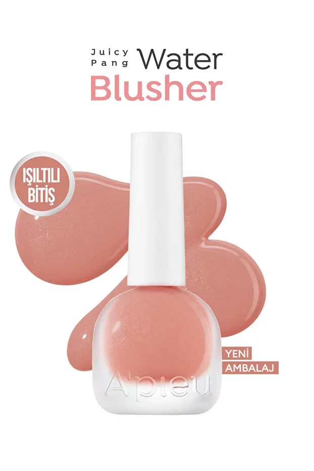 Fruity, Moisturizing and Shiny Finish, Natural-Looking Liquid Blush Juicy-Pang Water Blusher (SPK01)