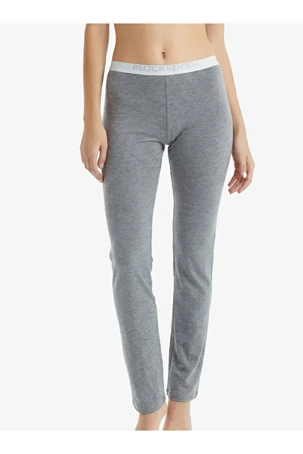 Kadın Pijama Altı Silver 1625 - Gri Melanj
