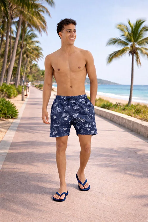 Men's Swim Shorts Lined 3 Pockets